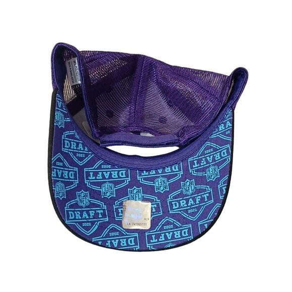 ✅NFL Draft 2022 Las Vegas Nevada Mesh Trucker Hat OSFA Hook and Loop - Picture 6 of 7